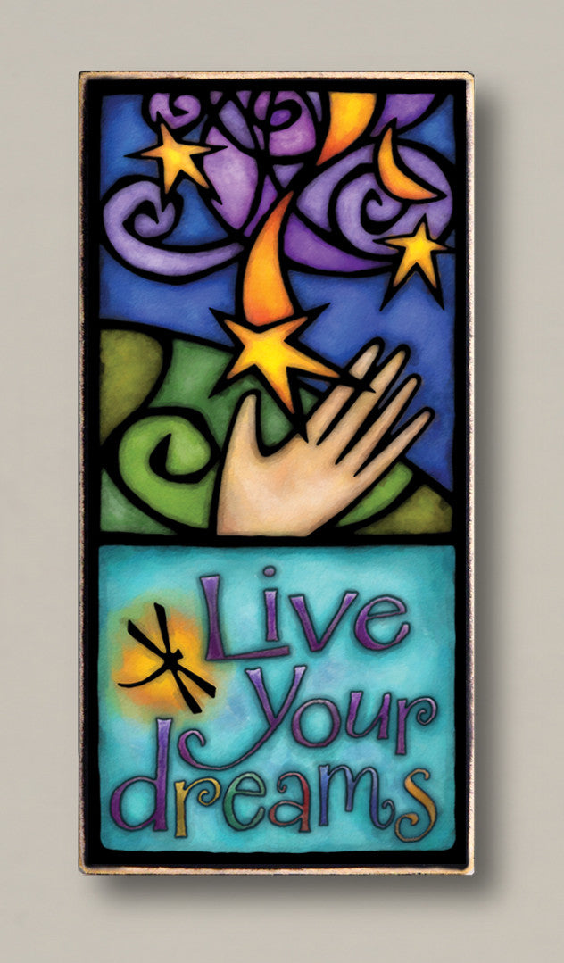 Michael Macone Printed Art - Live Your Dreams