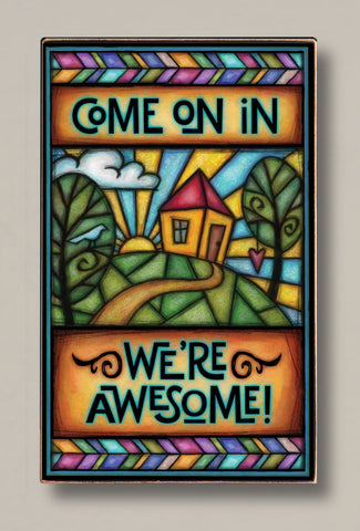 Michael Macone Printed Art - Come on In