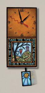 Michael Macone Small Clock - Take the Time