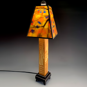 Stained Tree Lamp