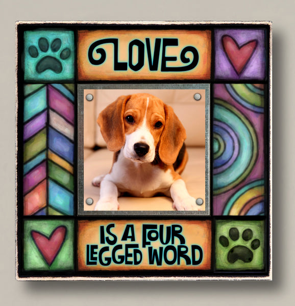 Michael Macone Frame - Four Legged Word